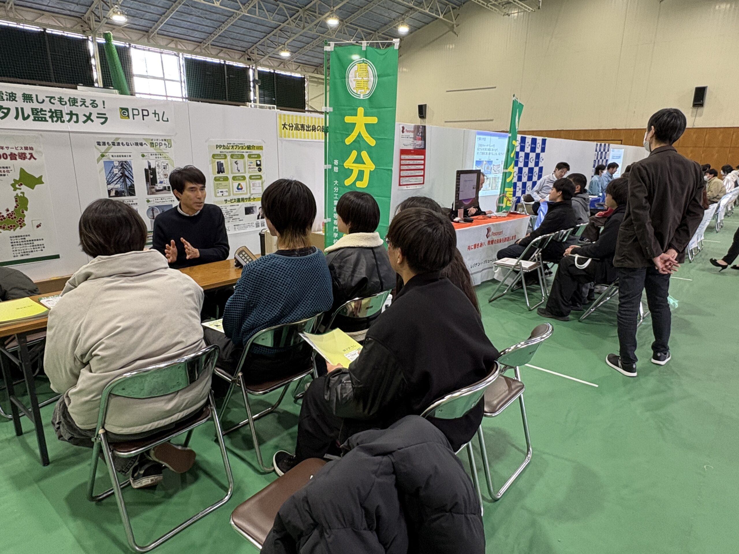 【活動報告】大分工業高等専門学校「企業と高専生との情報交換会」にて企業説明を行いました